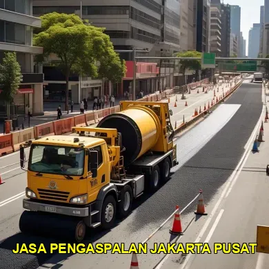 Perbandingan Jasa Aspal Hotmix dan Jasa Aspal Beton di Jakarta Pusat